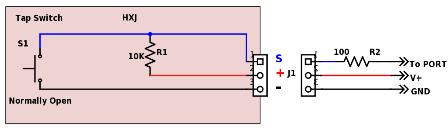 Relay Driver with LED connection diagram