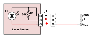 Relay Driver with LED connection diagram