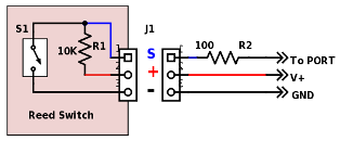 Relay Driver with LED connection diagram