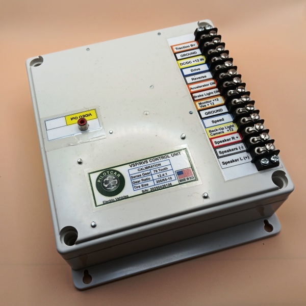 Vehicle Sound for Pedestrians and Rear View System Controller Unit